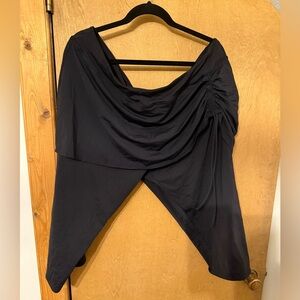 Lands End swim skirt with capri leggings 2x